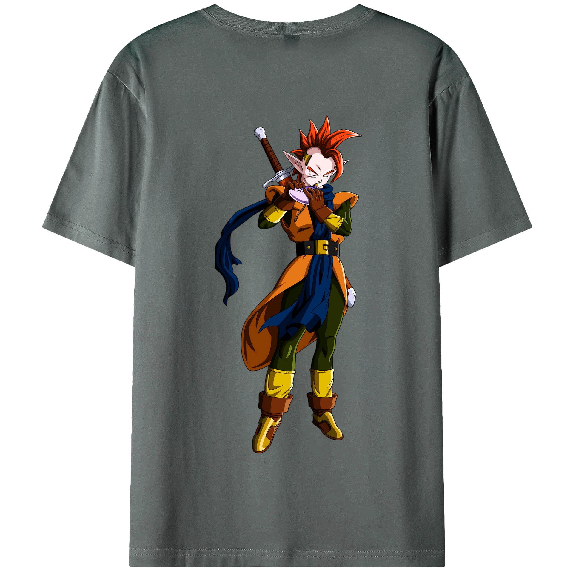 （画像用） ドラゴンボール DRAGON BALL 綿100％半袖Tシャツ（背面プリント）